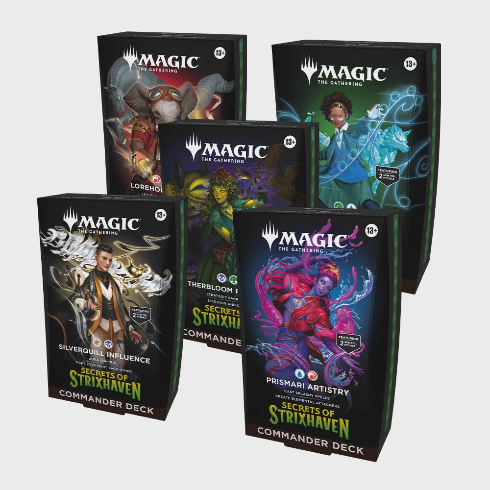 MAGIC THE GATHERING TCG SECRETS OF STRIXHAVEN COMMANDER DECK INGLES