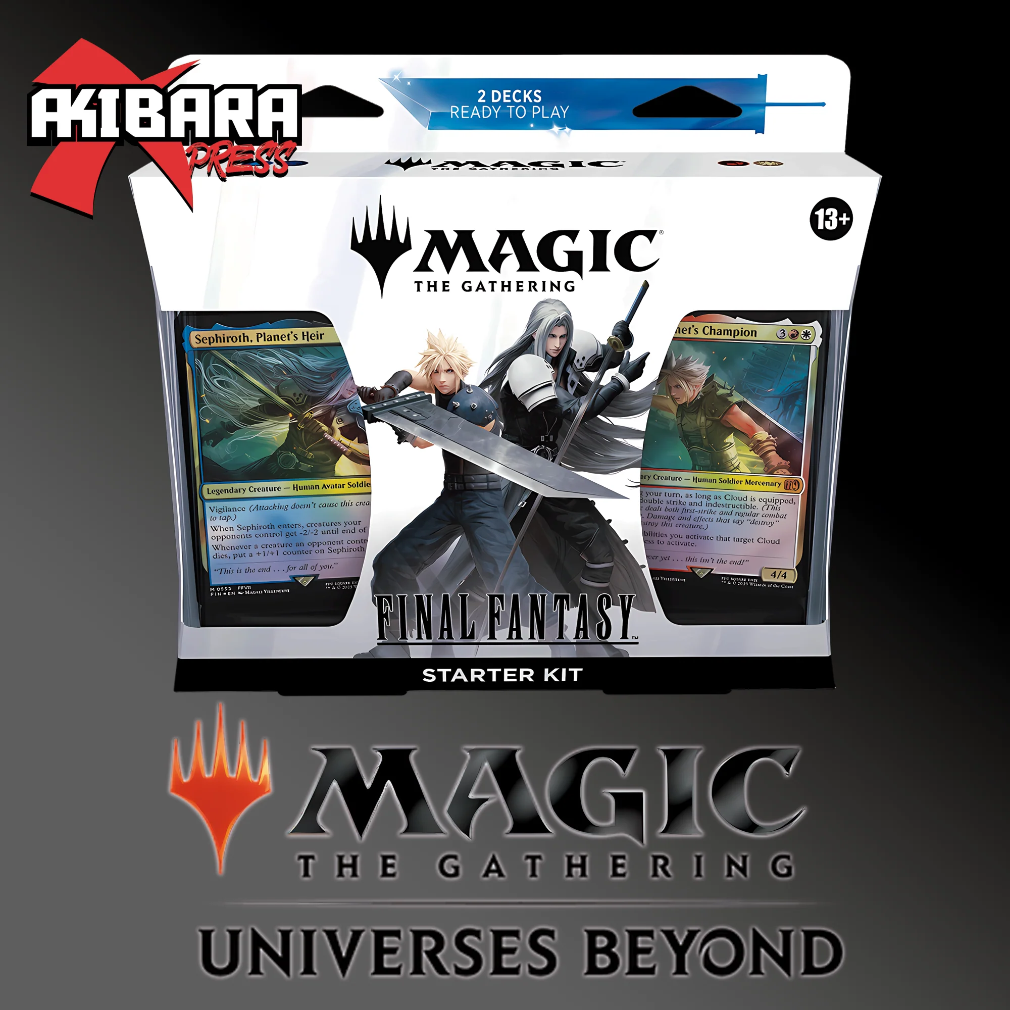 MAGIC THE GATHERING TCG UNIVERSES BEYOND FINAL FANTASY STARTER KIT