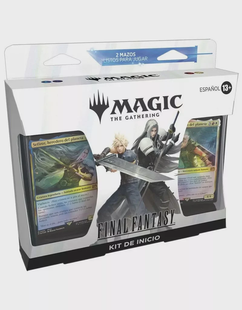 MAGIC THE GATHERING TCG UNIVERSES BEYOND FINAL FANTASY STARTER KIT ESPANOL