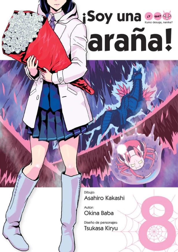 MANGA SOY UNA ARAÑA ¿Y QUE? N.8