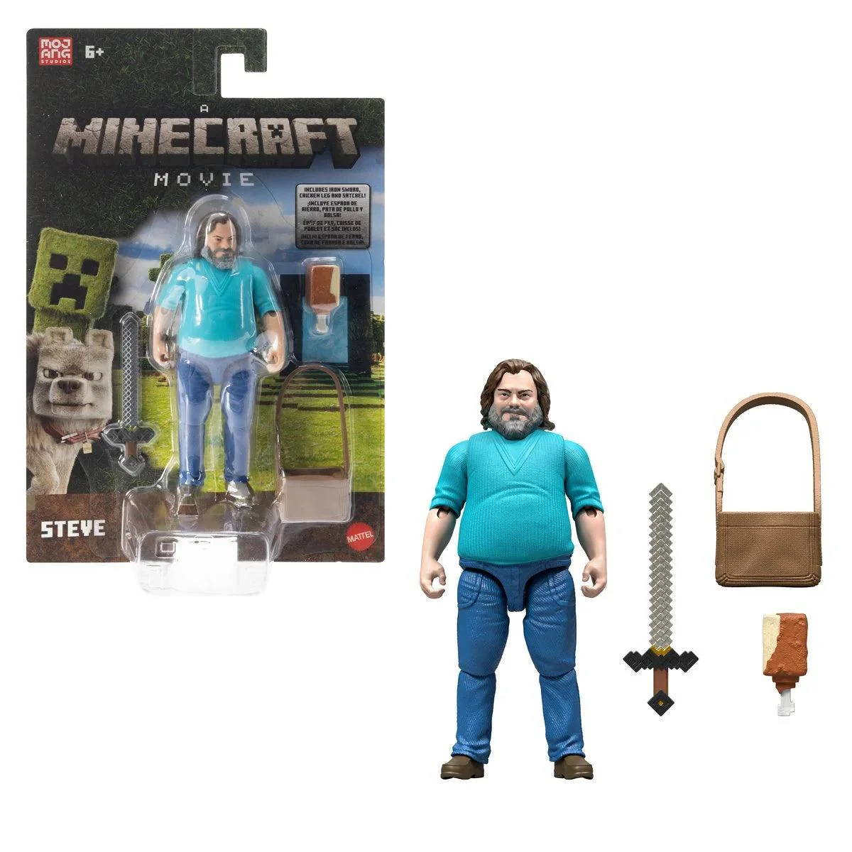 MINECRAFT MOVIE FIGURA STEVE - Image 3