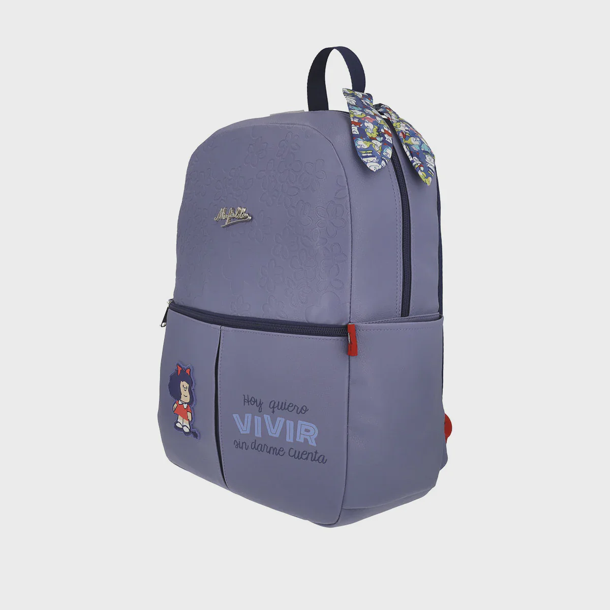 MOCHILA MAFALDA CON PORTALAPTOP