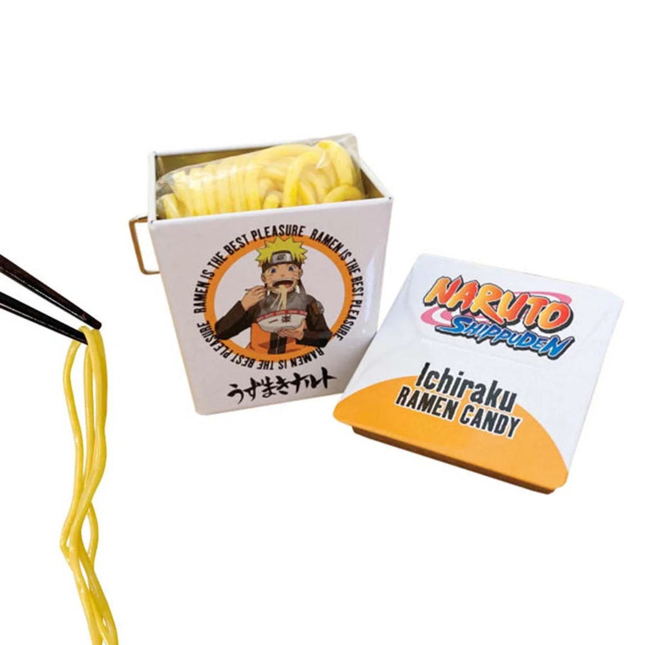 NARUTO SHIPPUDEN ICHIRAKU RAMEN DE DULCE SABOR PONCHE DE FRUTAS 30g