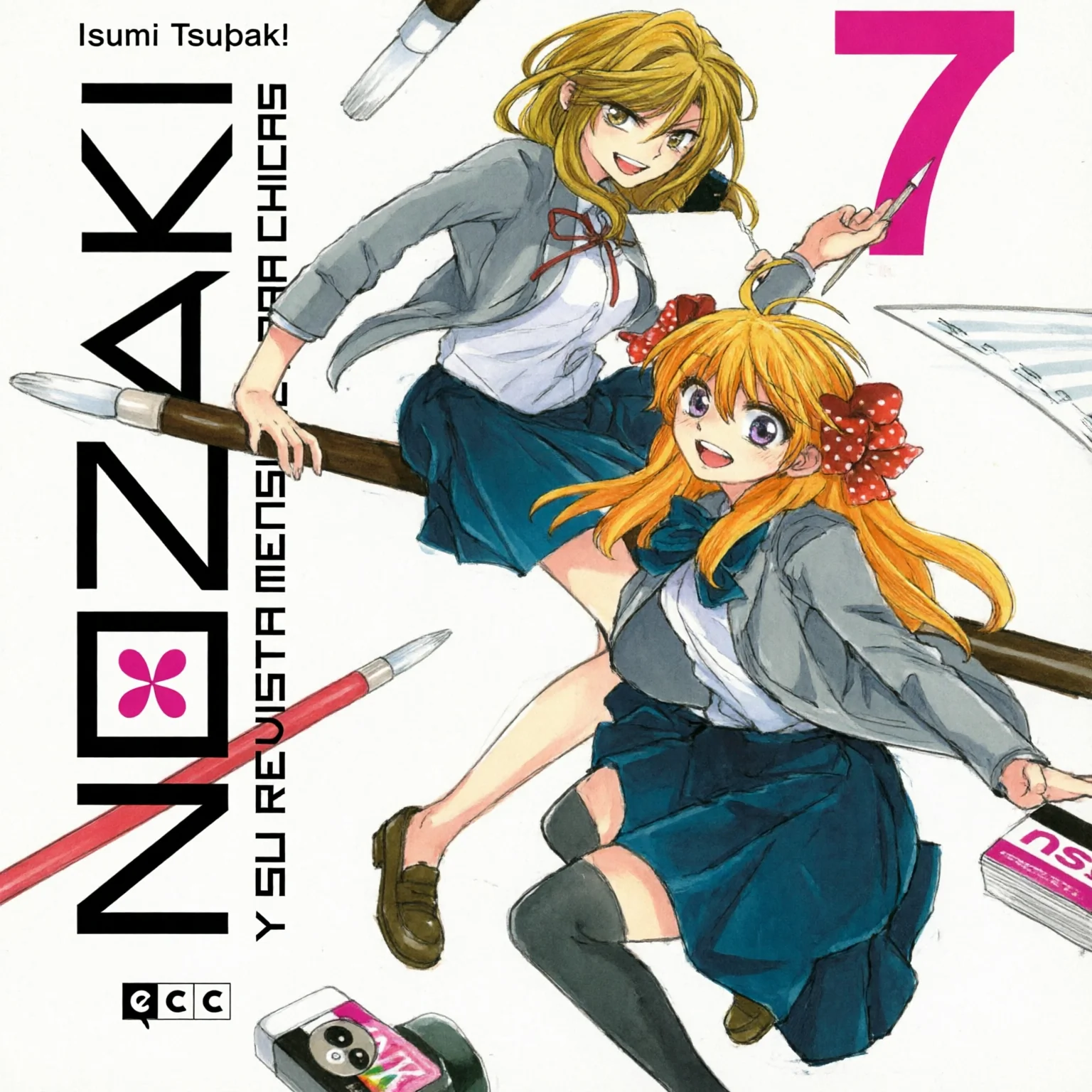 NOZAKI Y SU REVISTA MENSUAL PARA CHICAS N.7 EUROPA
