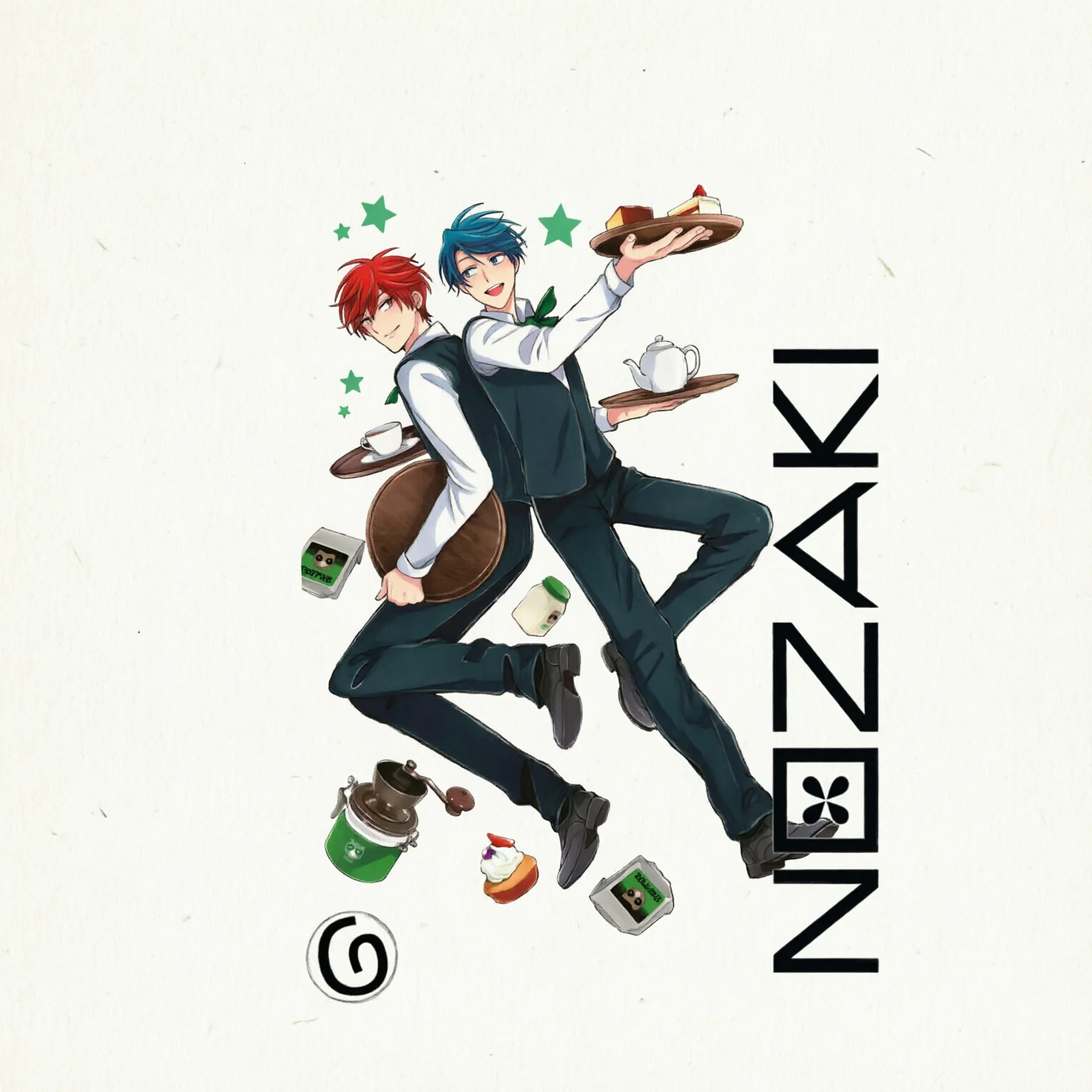 NOZAKI Y SU REVISTA MENSUAL PARA CHICAS N.8 EUROPA