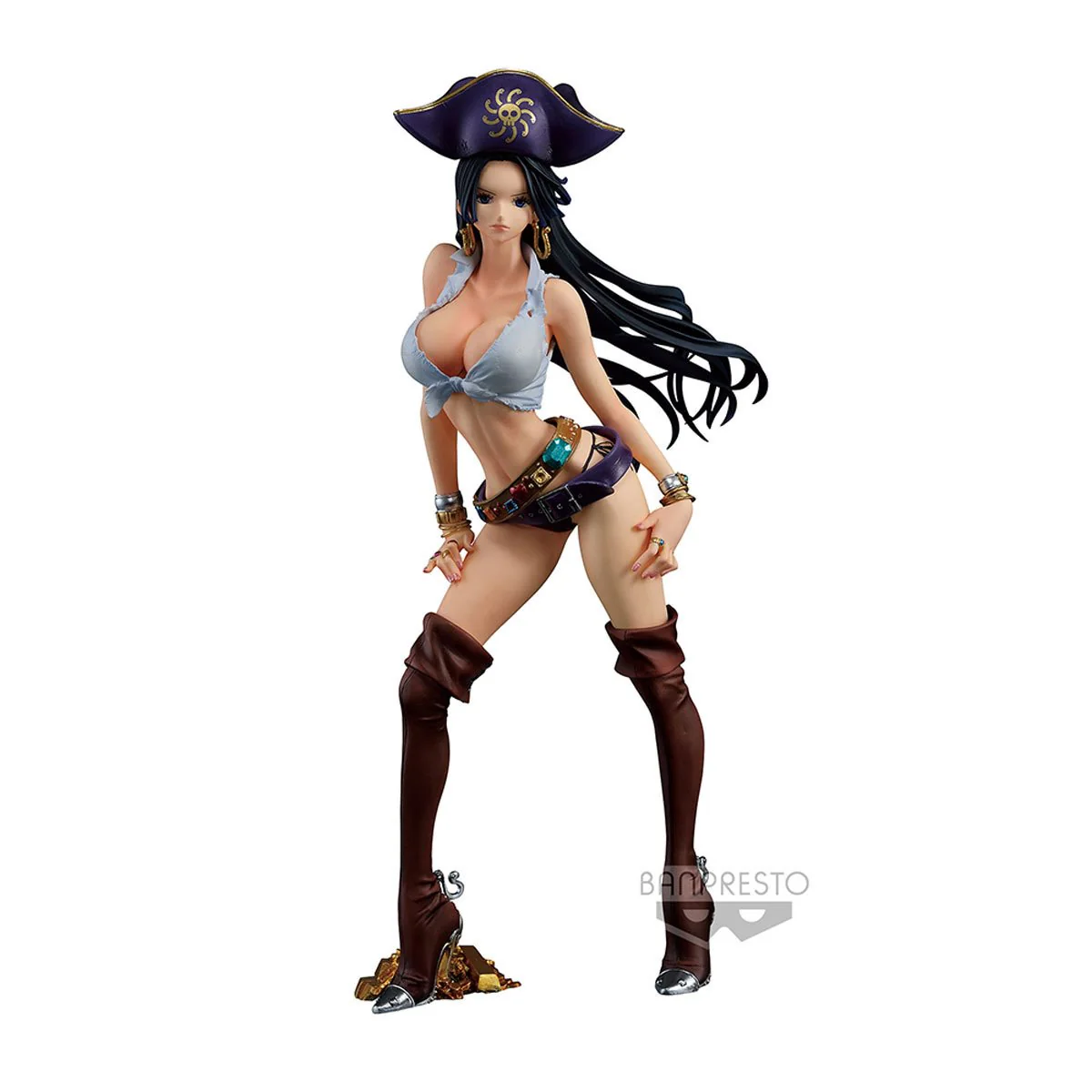 ONE PIECE CHRONICLE BOA HANCOCK FLAG DIAMOND SHIP STATUE - Image 2