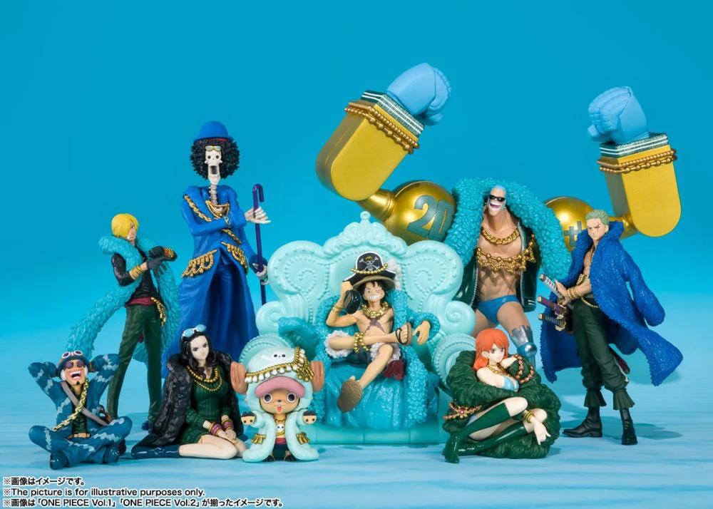 One Piece Tamashii Box Set de 4 Figuras