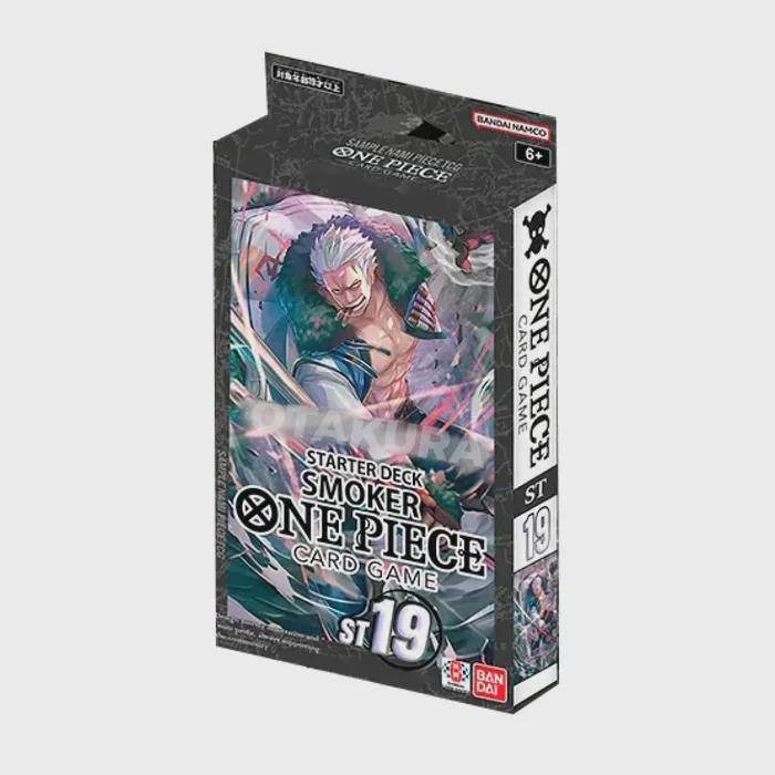 ONE PIECE TCG BLACK SMOKER STARTER DECK (ST-19)