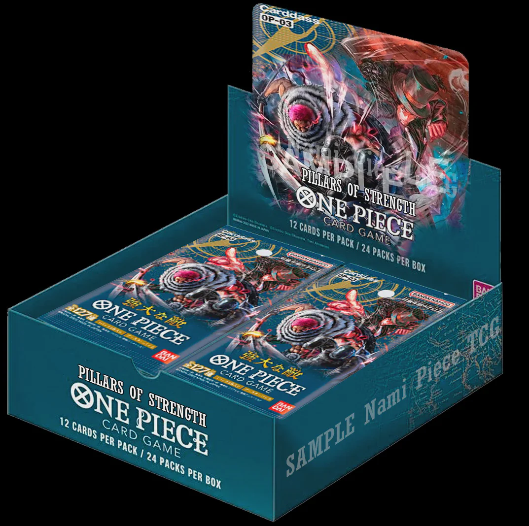 One Piece TCG: Pillars of Strength Booster Box (OP-03)