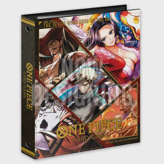 ONE PIECE TCG SEVEN WARLORDS OF THE SEA BINDER SET