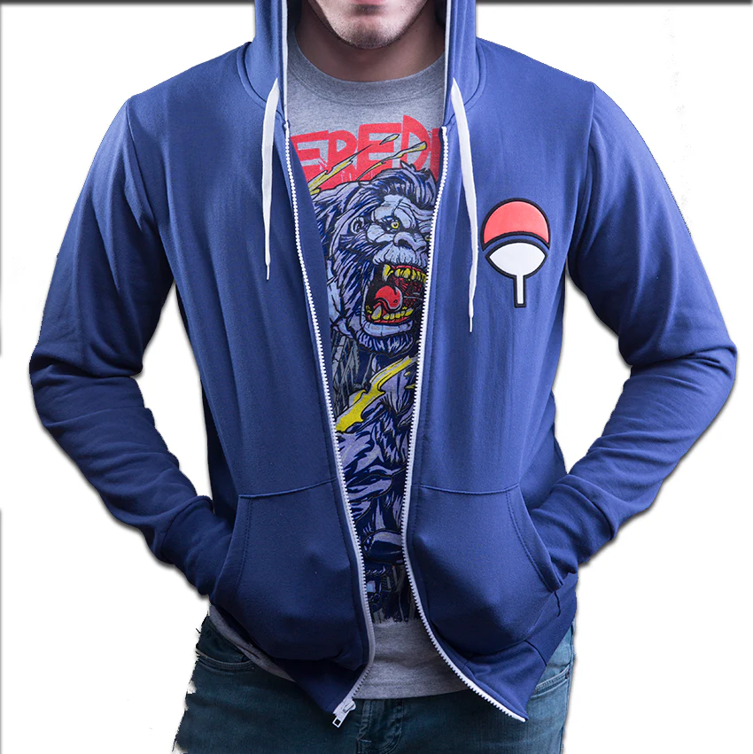 Sudadera Naruto azul Uchiha X Large