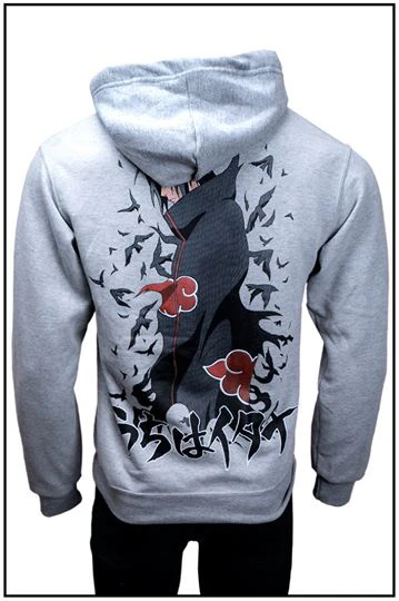 Sudadera Itachi Gris