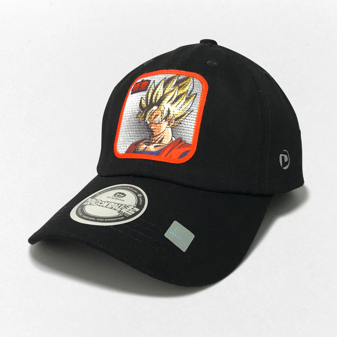 Gorra Rostro Goku SSJ Negra