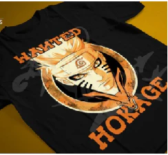 PLAYERA WANTED HOKAGE