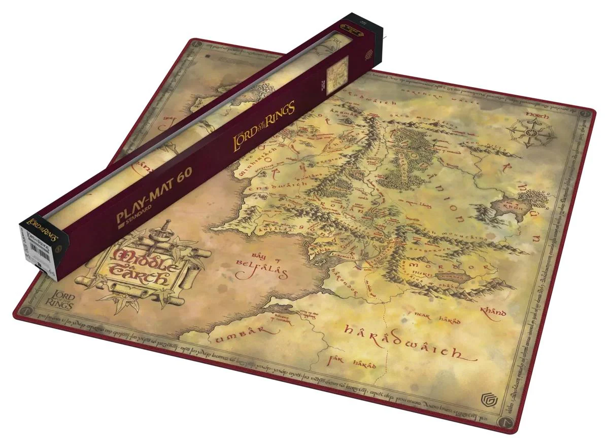 PLAYMAT OVERSIZED LORD OF THE RINGS PLACES OF MIDDLE EARTH - Image 3
