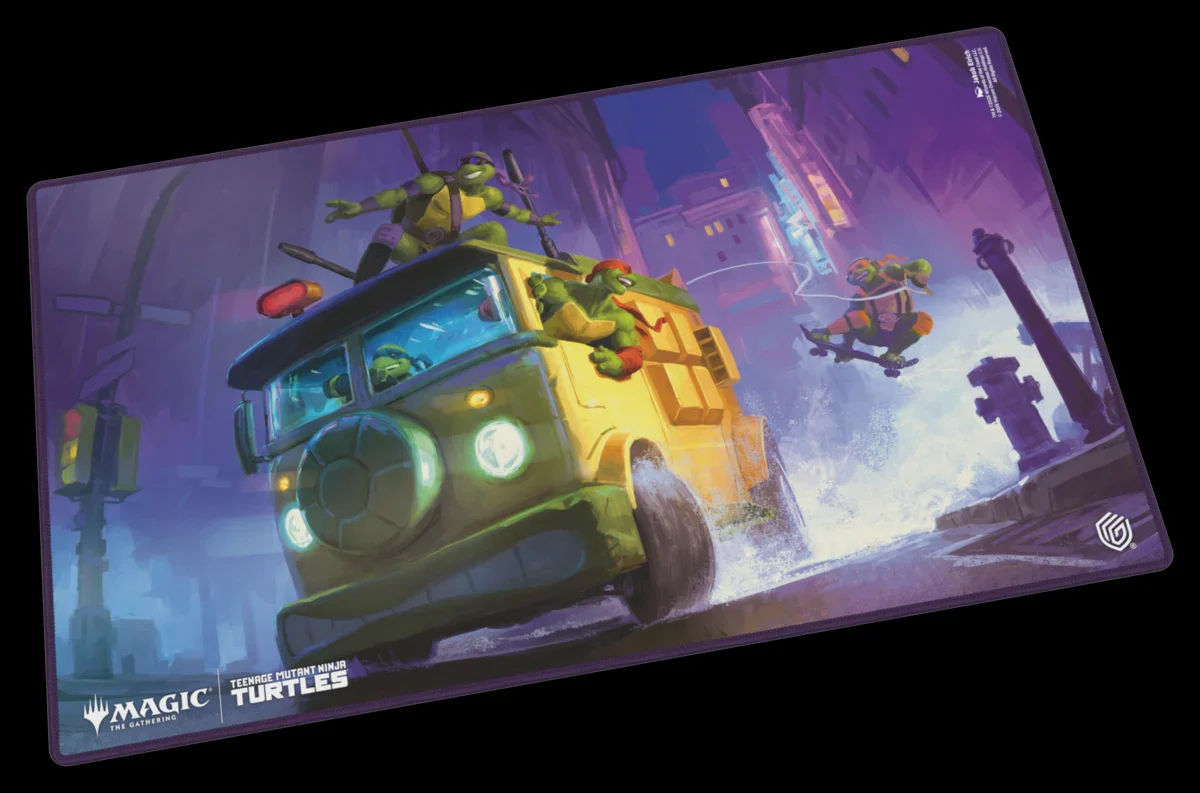 PLAYMAT TEENAGE MUTANT NINJA TURTLES TURTLE VAN