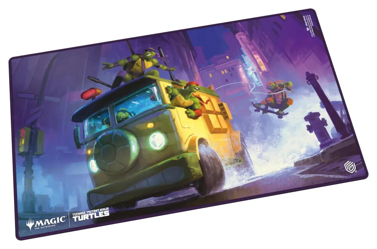 PLAYMAT TEENAGE MUTANT NINJA TURTLES TURTLE VAN - Image 2
