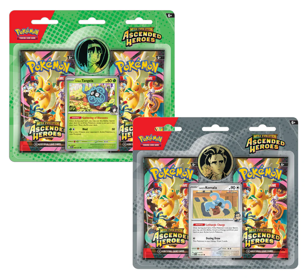 POKEMON TCG ASCENDED HEROES ERIKA/LARRY COLLECTION PAR INGLES