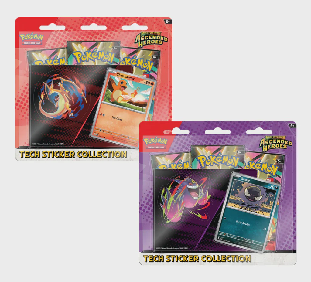 POKEMON TCG ASCENDED HEROES TECH STICKER COLLECTION PAR INGLES