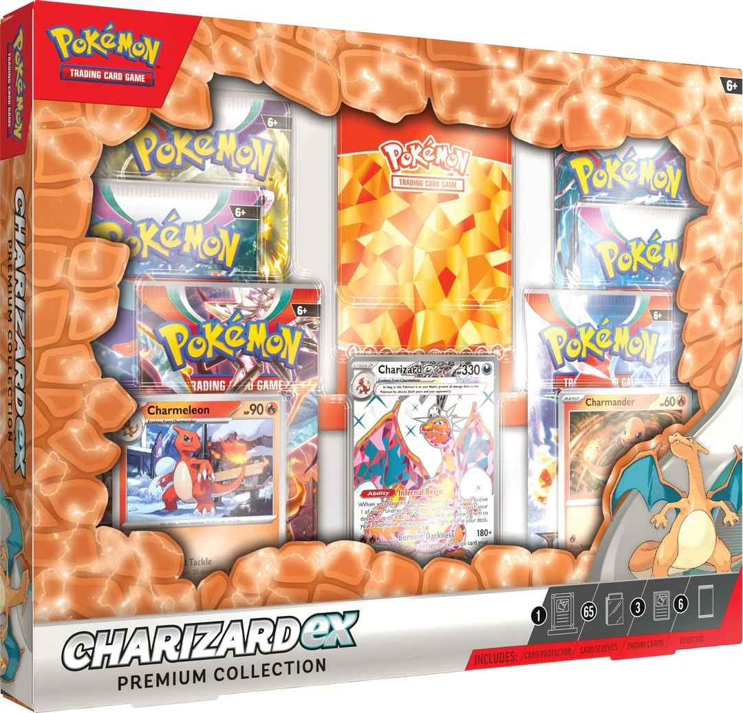 POKEMON TCG CHARIZARD EX PREMIUM COLLECTION INGLES