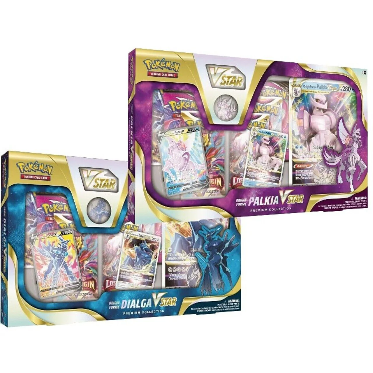POKEMON TCG DIALGA / PALKIA VSTAR PREMIUM COL INGLES