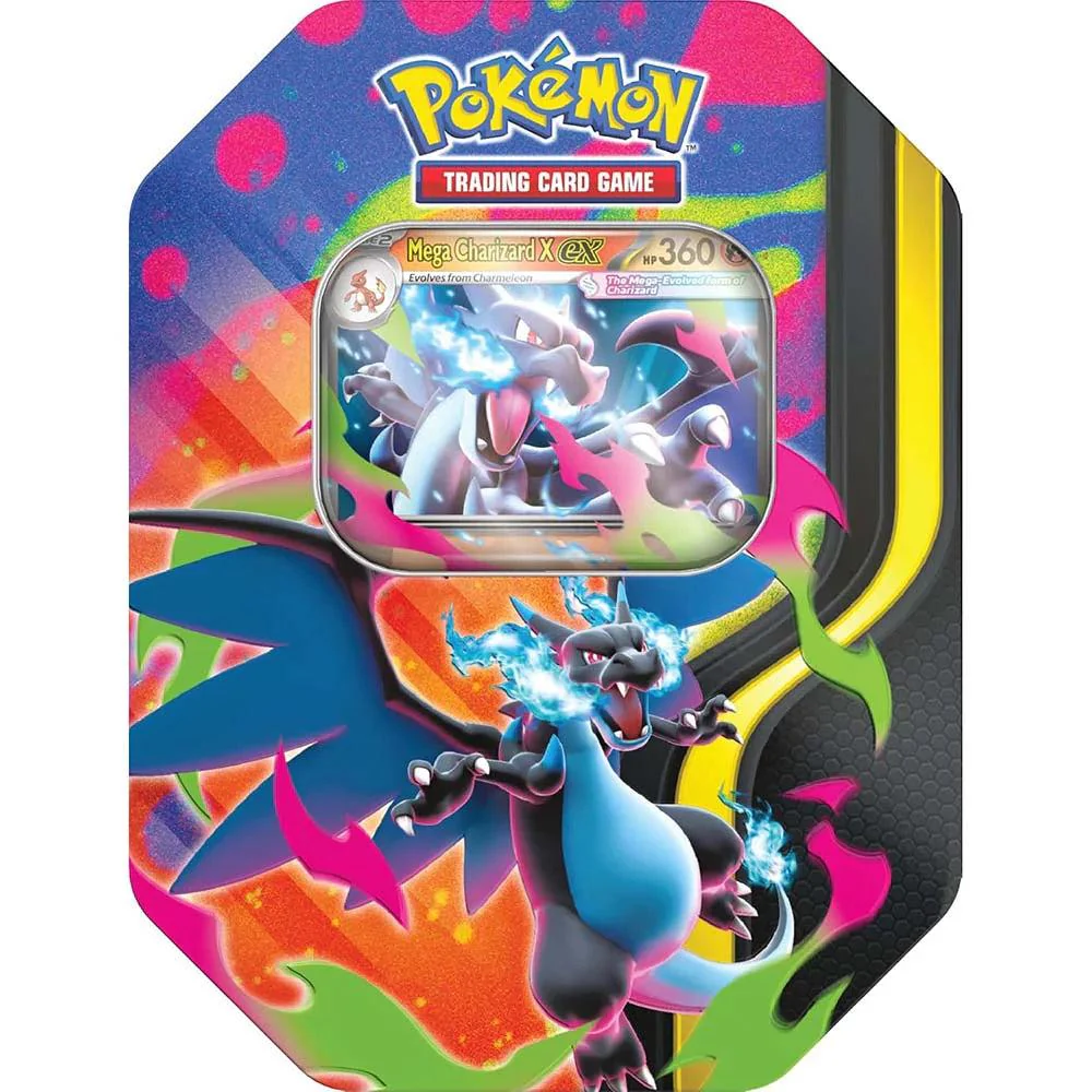 POKEMON TCG MEGA CHARIZARD TIN ESPANOL - Image 2