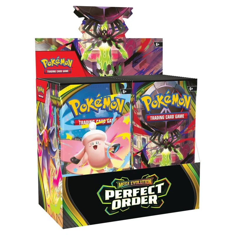 POKEMON TCG MEGA EVOLUTION 03 PERFECT ORDER BOOSTER DISPLAY (36 PACKS) INGLES