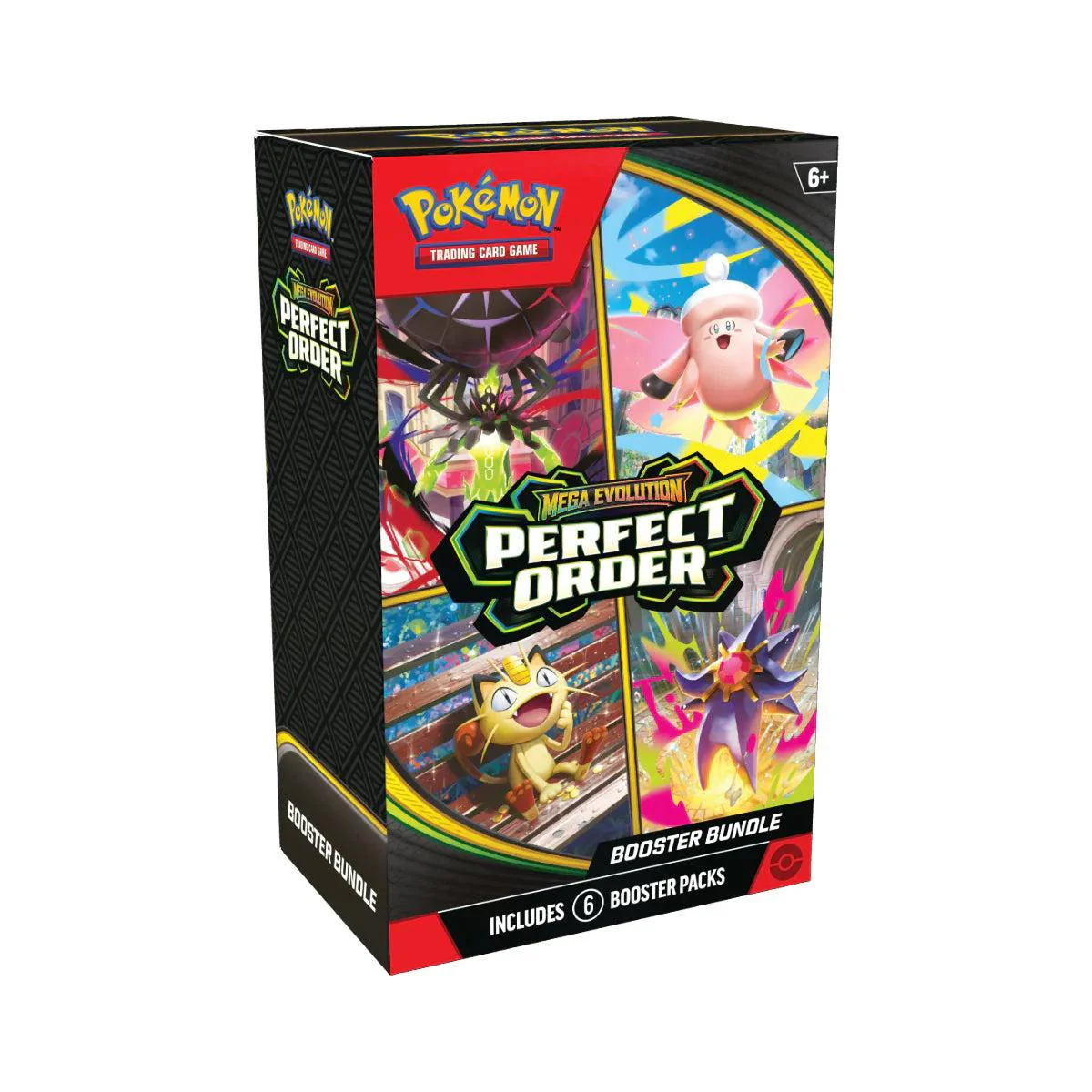 POKEMON TCG MEGA EVOLUTION PERFECT ORDER BOOSTER BUNDLE INGLES - Image 2