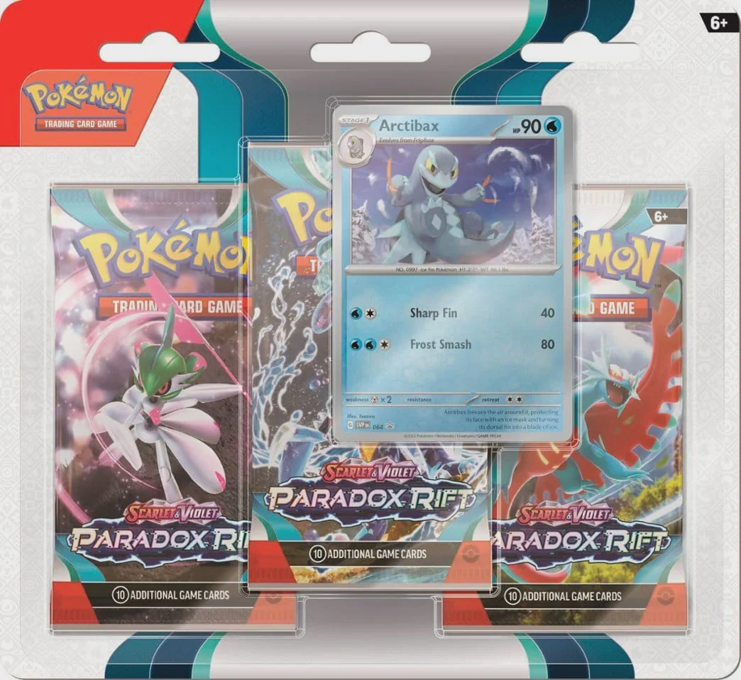 POKEMON TCG PARADOX RIFT BOOSTER BLISTER ESPANOL