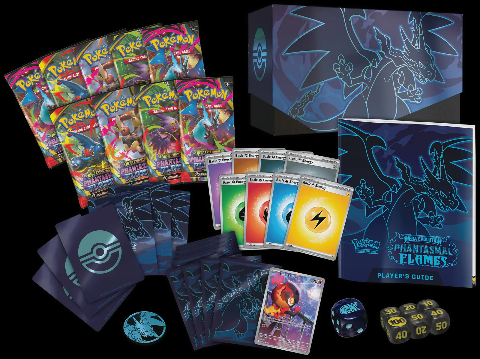 POKEMON TCG PHANTASMAL FLAMES ELITE TRAINER BOX ESPANOL