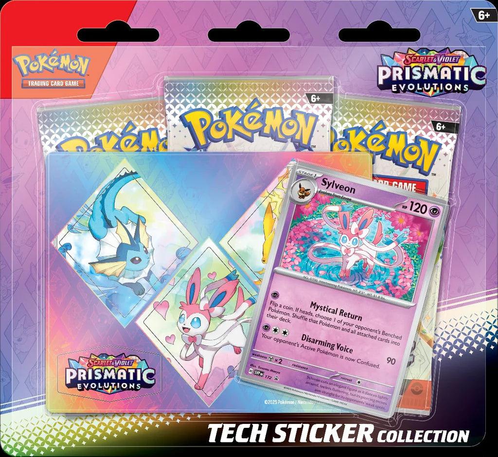 POKEMON TCG PRISMATIC EVOLUTIONS TECH STICKER COLLECTION (INGLES) - Image 3