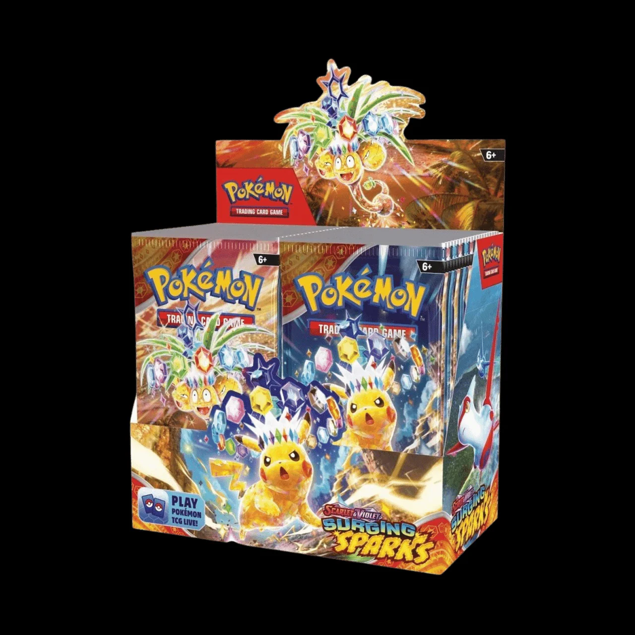 POKEMON TCG SURGING SPARKS BOOSTER DISPLAY INGLES