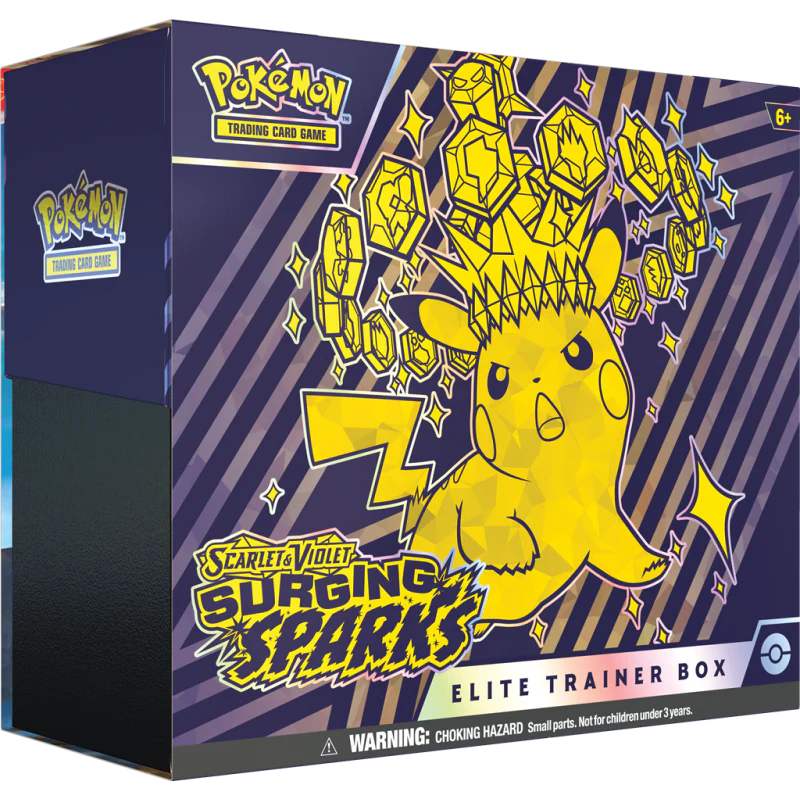 POKEMON TCG SURGING SPARKS ELITE TRAINER BOX (INGLES)