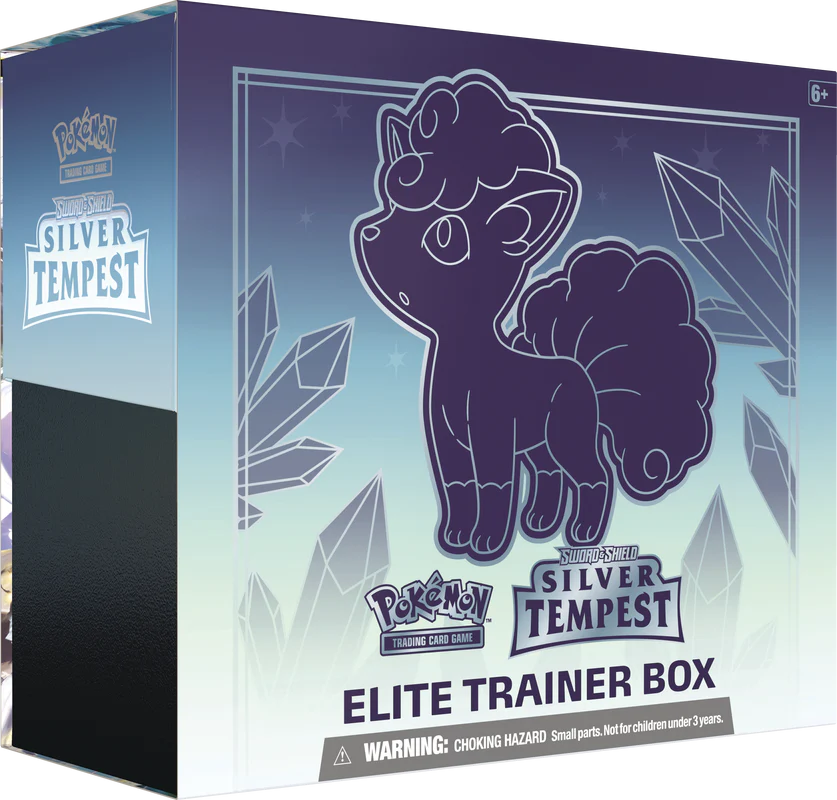 Pokemon TCG: Sword & Shield 12 - Silver Tempest Elite Trainer Box INGLES