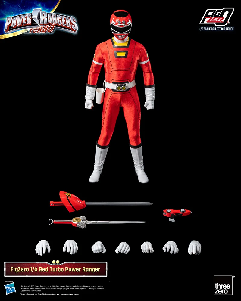 POWER RANGERS TURBO - FIGZERO 1/6 RED TURBO POWER RANGERS - Image 2