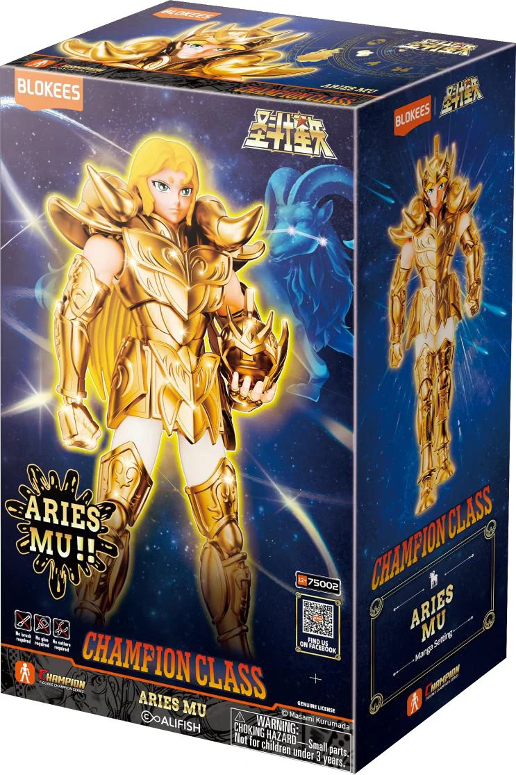 BLOKEES SAINT SEIYA CHAMPION CLASS ARIES MU - Image 3