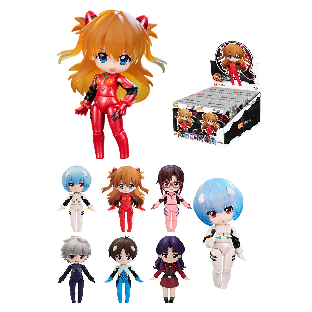 PREVENTA EVANGELION FANTASTICS Q SERIES 01 MIRACLE LINK (BOX SET 6PZAS)