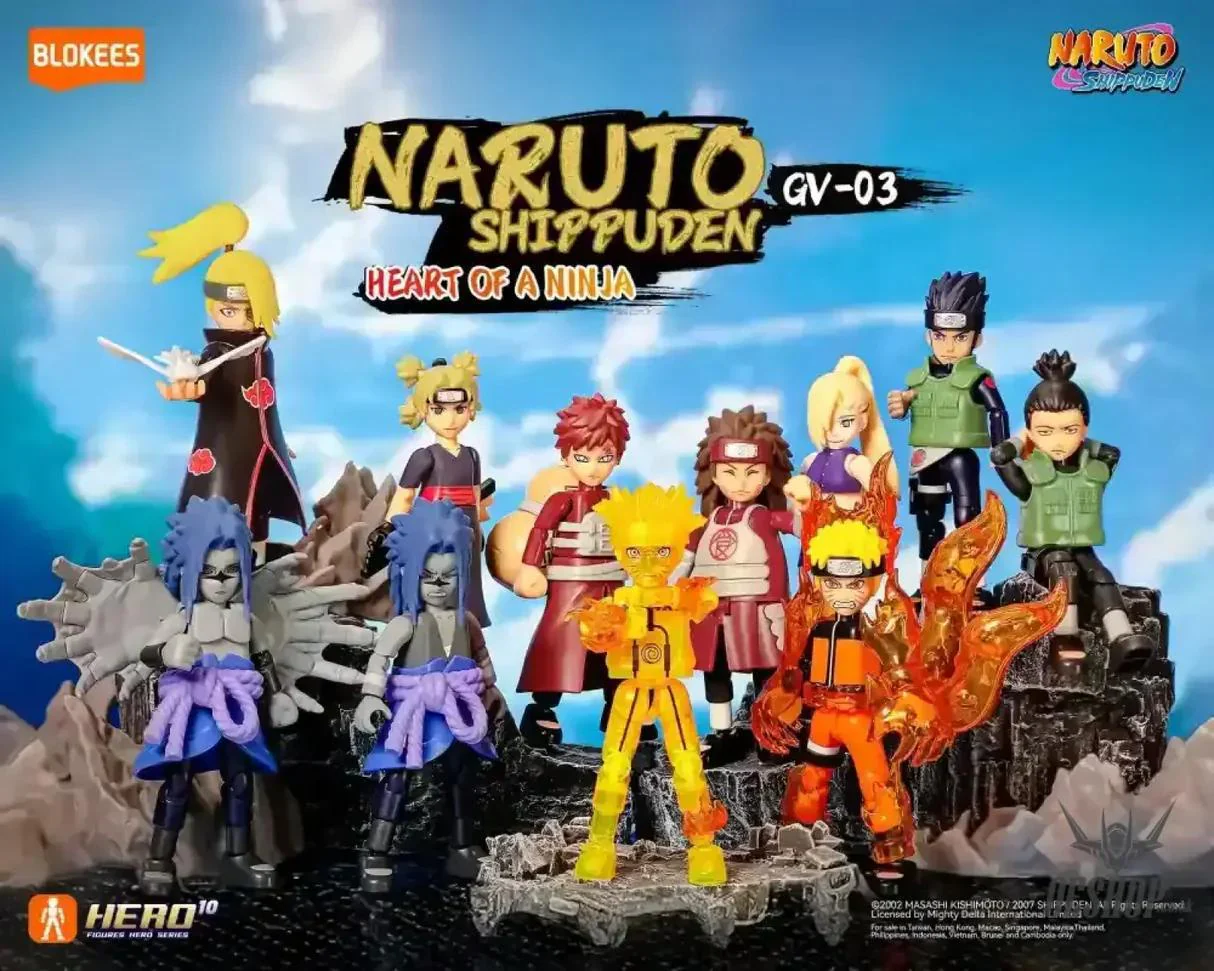 PREVENTA NARUTO GALAXY VERSION 03 HEART OF A NINJA