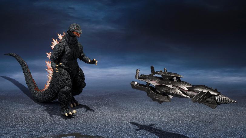 PREVENTA S.H.MONSTERARTS GODZILLA [2004] HEAT RAY VER. VS NEW GOTENGO - Image 6