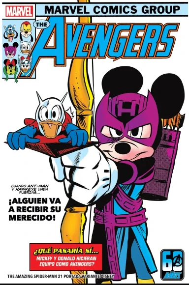 THE AMAZING SPIDER-MAN #21 (VARIANTE DISNEY CLAUDIO SCIARRONE)