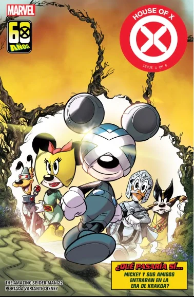 The Amazing Spider-Man #22 (variante Disney Francesco D'Ippolito)