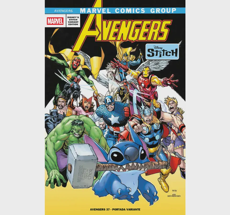 AVENGERS VOL.37 (VARIANTE STITCH HUMBERTO RAMOS)
