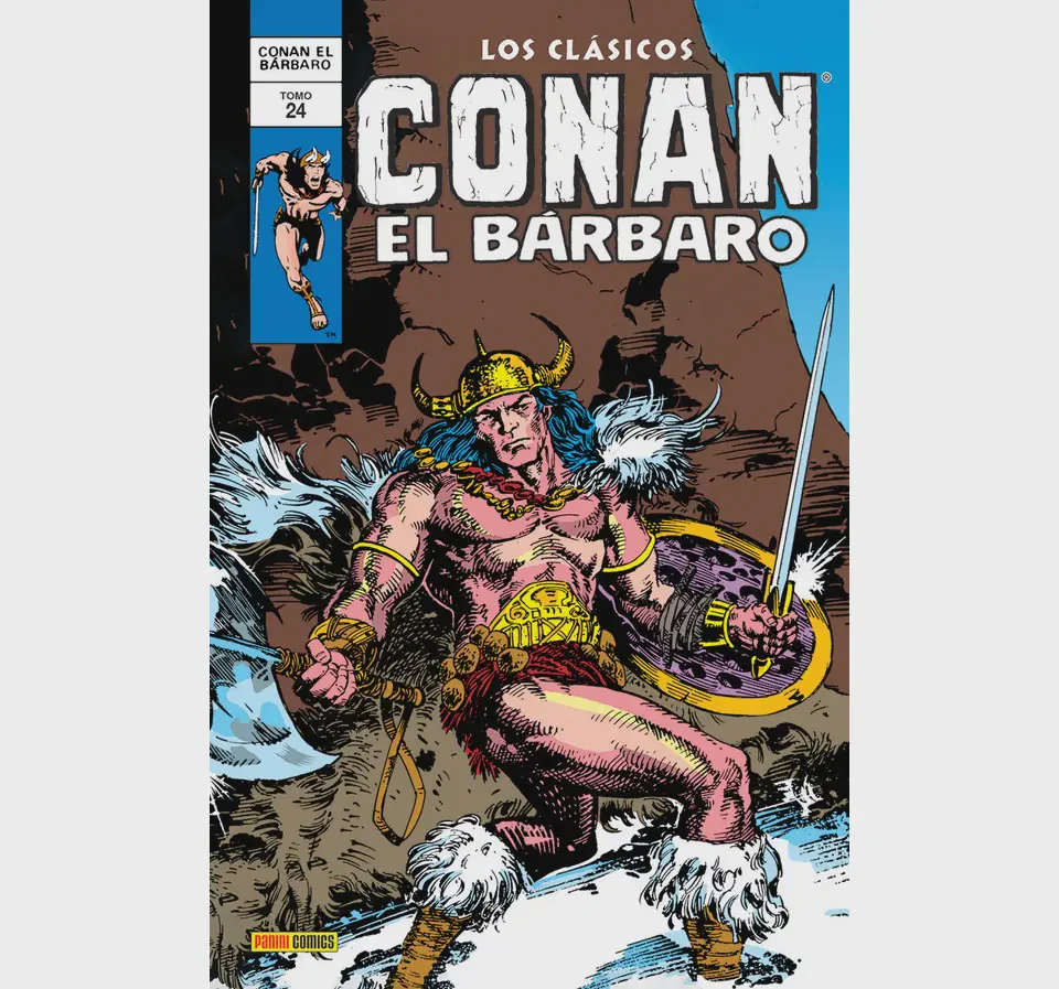LOS CLÁSICOS DE CONAN EL BÁRBARO VOL.24