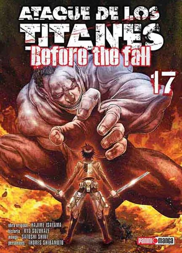ATTACK ON TITAN BEFORE THE FALL N.17
