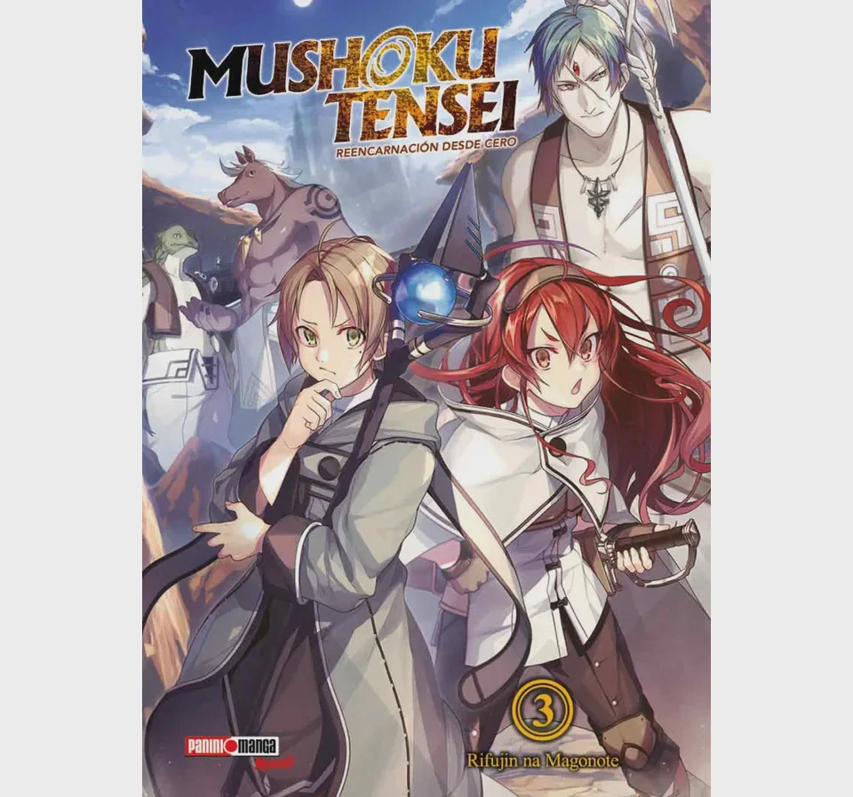 MUSHOKU TENSEI NOVELS N.3