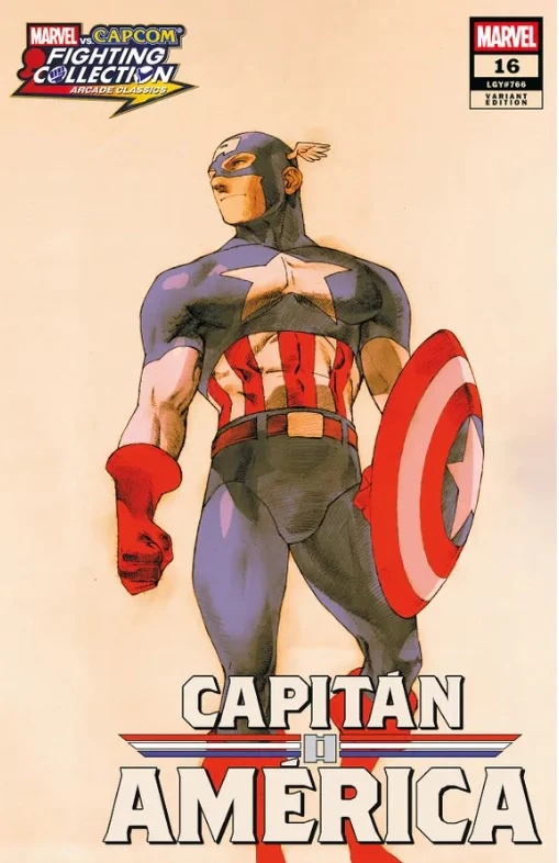 MARVEL VS CAPCOM: CAPTAIN AMERICA #16