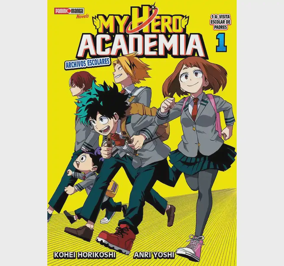MY HERO ACADEMIA SCHOOL BRIEFS NOVELA N.1