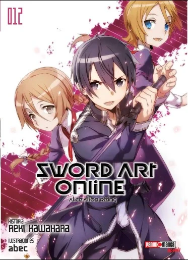 SAO NOVELS ALICIZATION RISING N.12 NOVEL