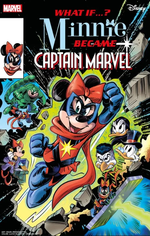 QUÉ PASARÍA SI…? MINNIE FUERA CAPITANA MARVEL