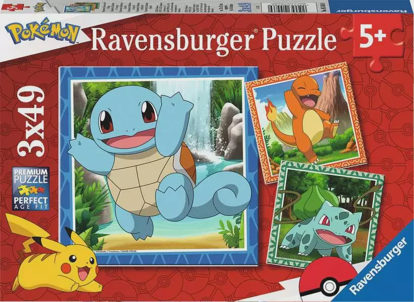 ROMPECABAZAS POKÉMON 3X49
